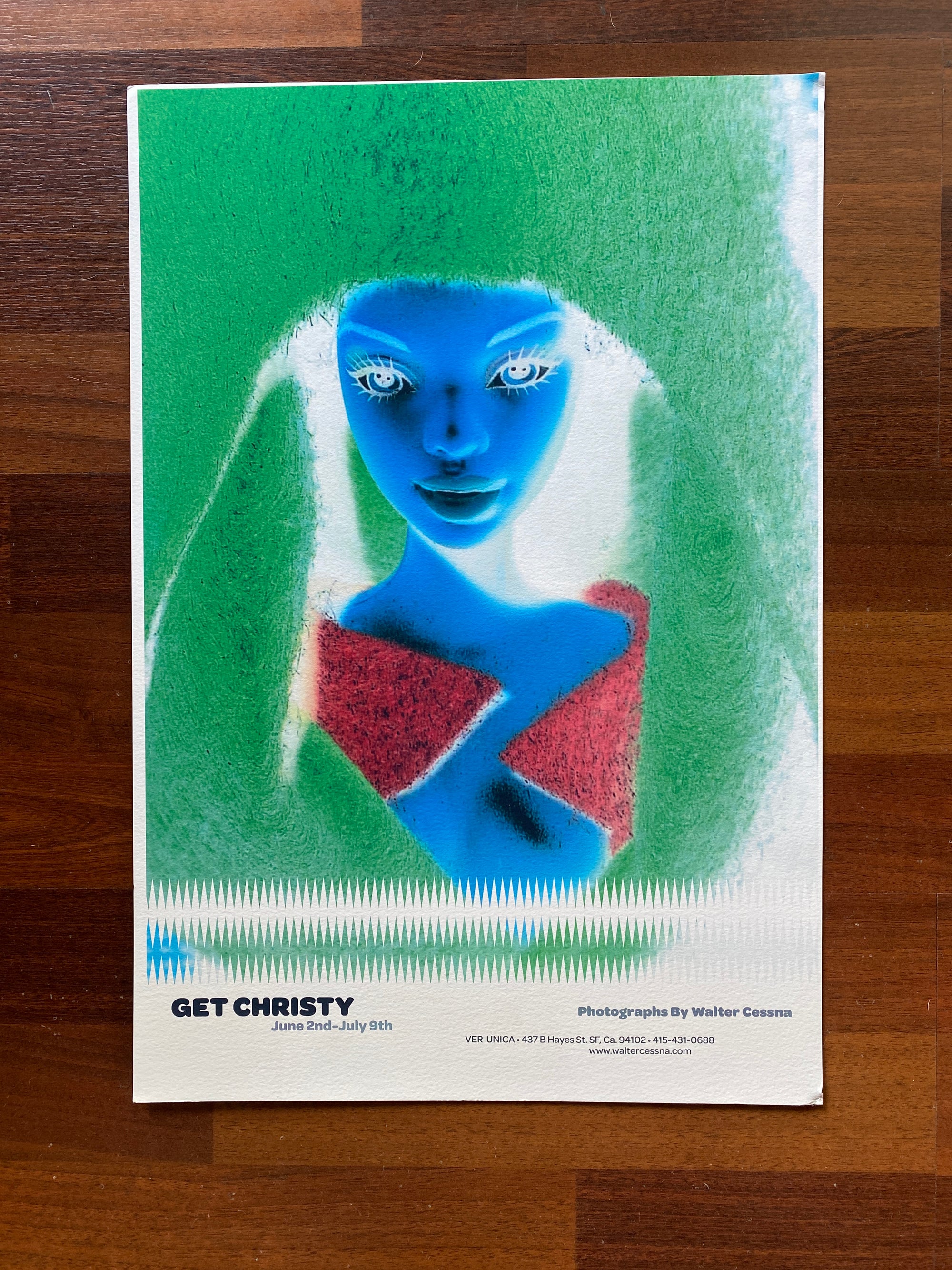 "Get Christy" fashion poster by Ver Unica & Walter Cessna
