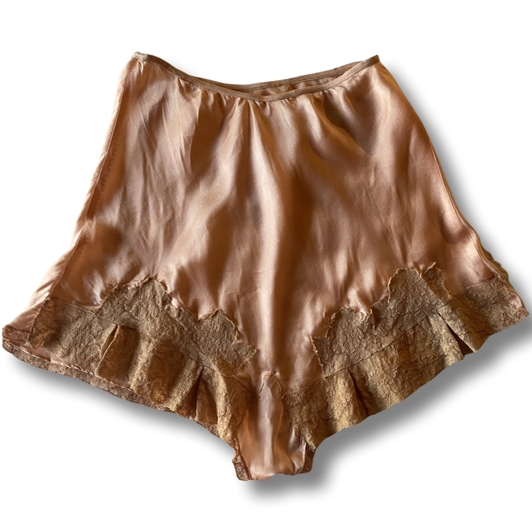 1940's silk & lace panty