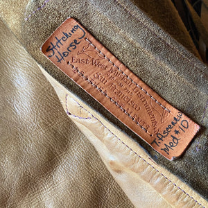 Extremely Rare "East West Musical Instruments"  fringe leather jacket